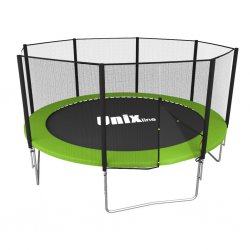 Батут Unix line Simple 10 ft Green (outside)